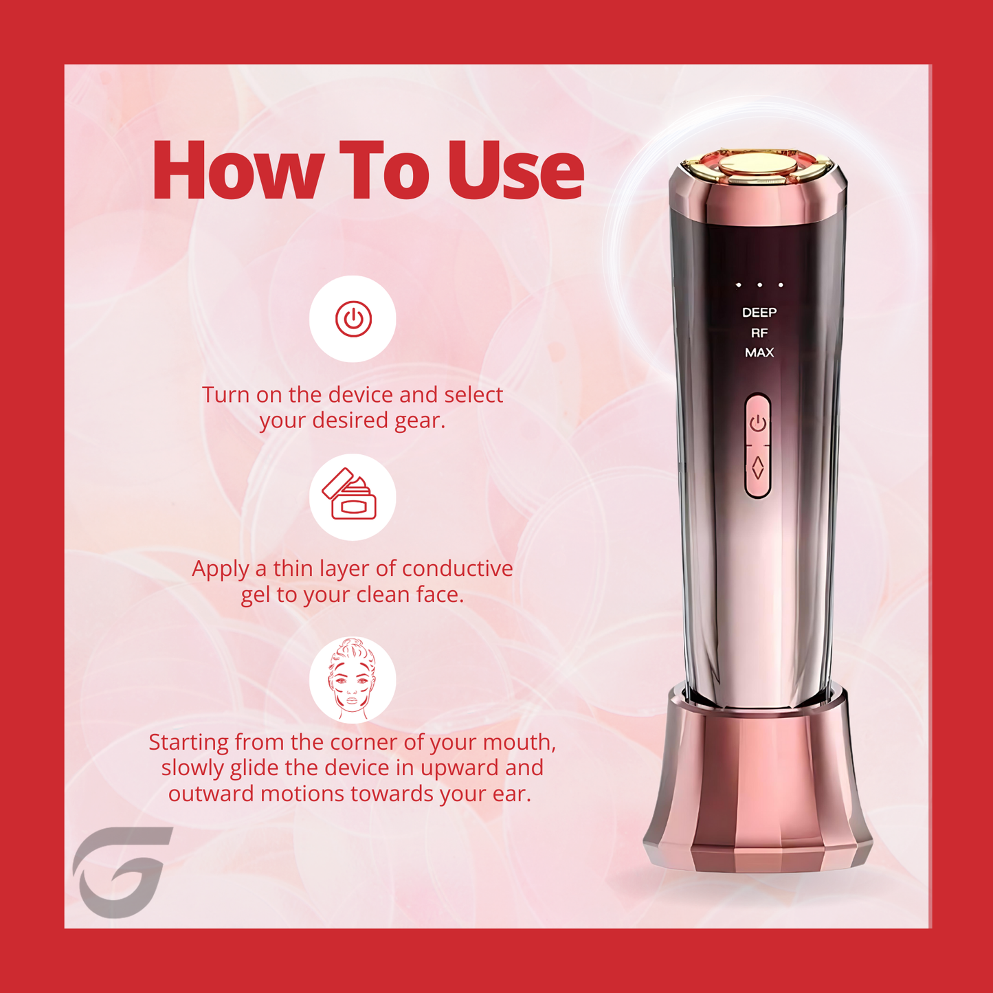 Glowera™ Ultrasonic Diamond Skin Care Wand