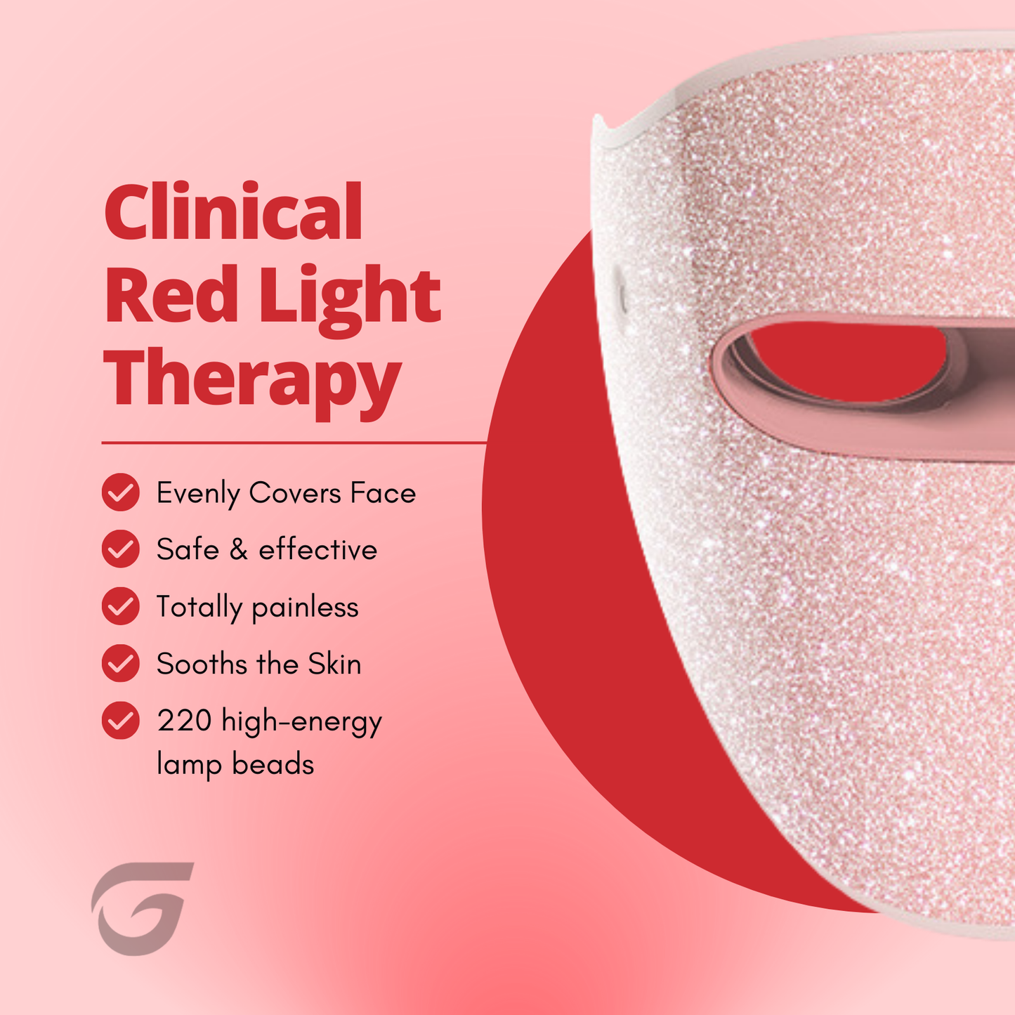 Glowera™ 4 in 1 Red Light Therapy Mask